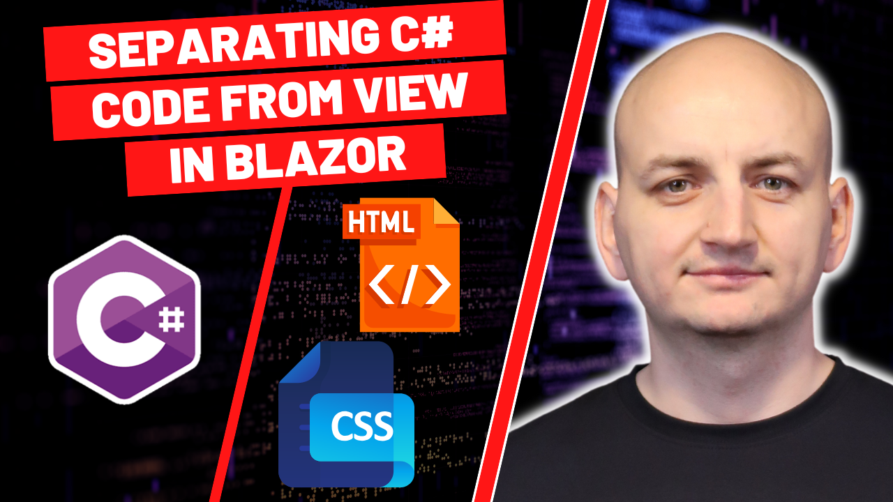 Separating C# Code From View in Blazor